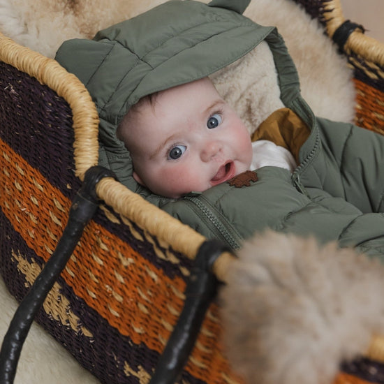 Cloud Onesie Snowsuit | Sage - Smalls MerinoCloud Onesies
