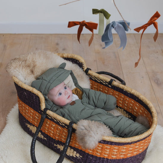 Cloud Onesie Snowsuit | Sage - Smalls MerinoCloud Onesies