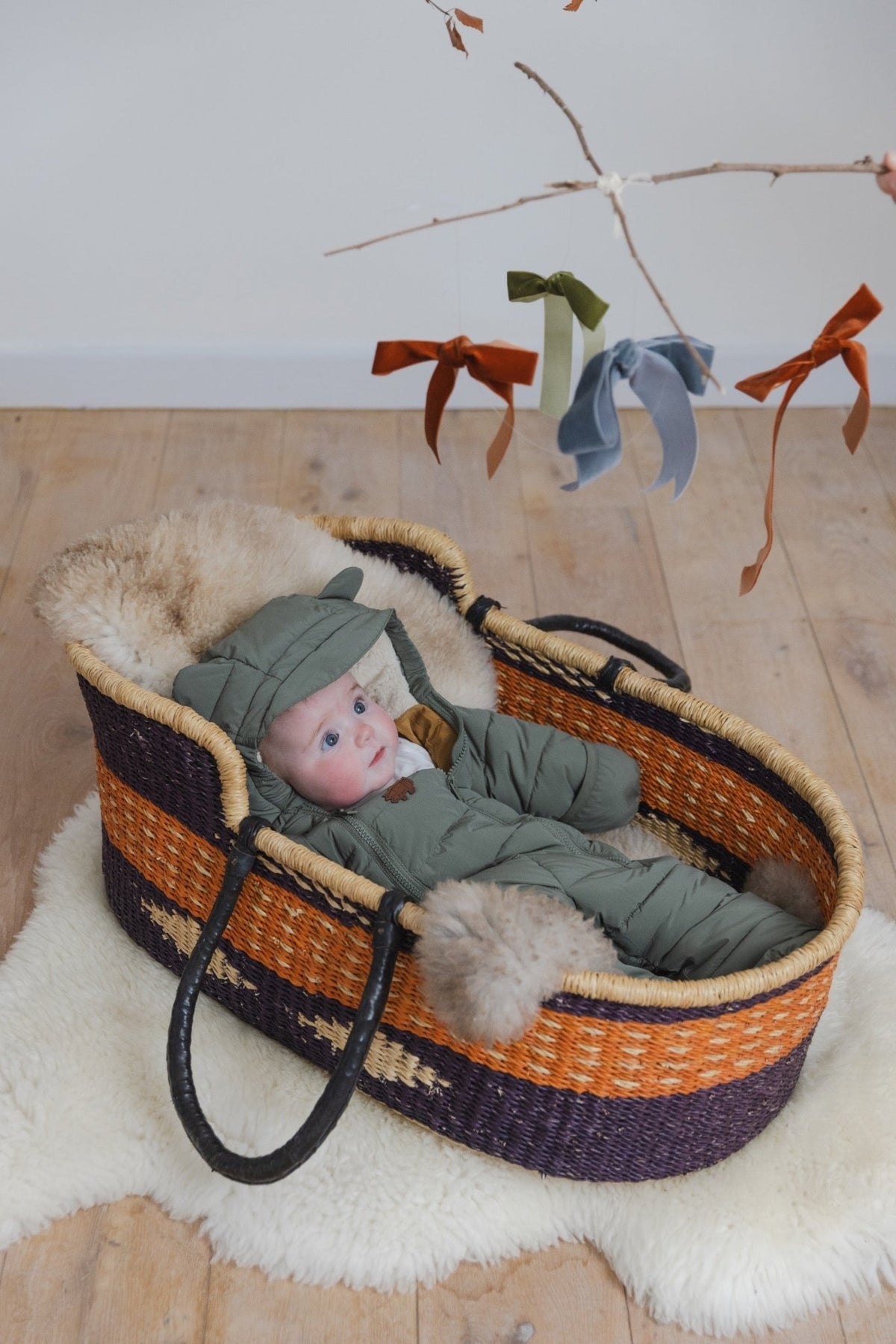 Cloud Onesie Snowsuit | Sage - Smalls MerinoCloud Onesies