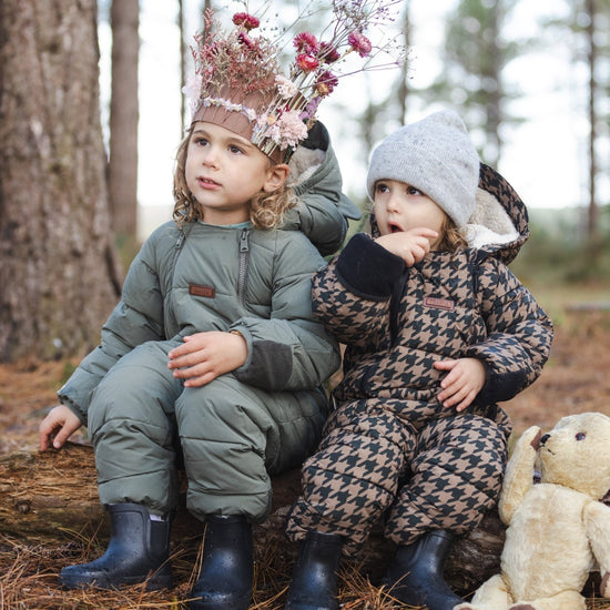 Cloud Onesie Snowsuit | Sage - Smalls MerinoCloud Onesies