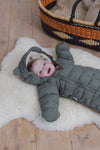 Cloud Onesie Snowsuit | Sage - Smalls MerinoCloud Onesies