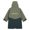 Kids Waterproof Changing Robe | Antique Olive - Smalls MerinoWeatherproof Robes