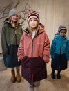 Kids Waterproof Changing Robe | Antique Olive - Smalls MerinoWeatherproof Robes