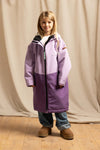 Kids Waterproof Changing Robe | Lilac - Smalls MerinoWeatherproof Robes