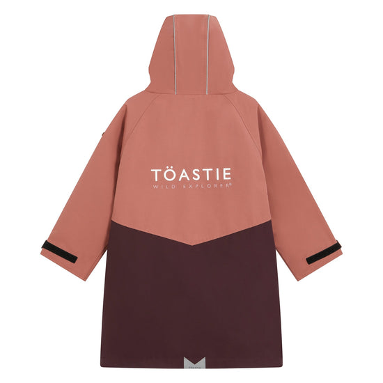 Kids Waterproof Changing Robe | Rose Pink - Smalls MerinoWeatherproof Robes