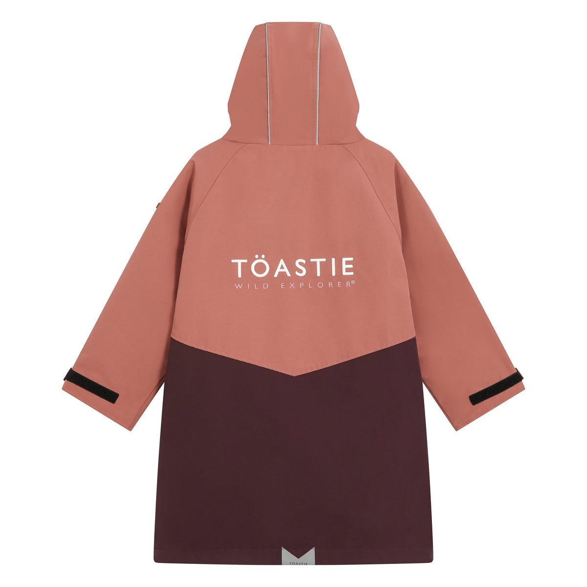 Kids Waterproof Changing Robe | Rose Pink - Smalls MerinoWeatherproof Robes