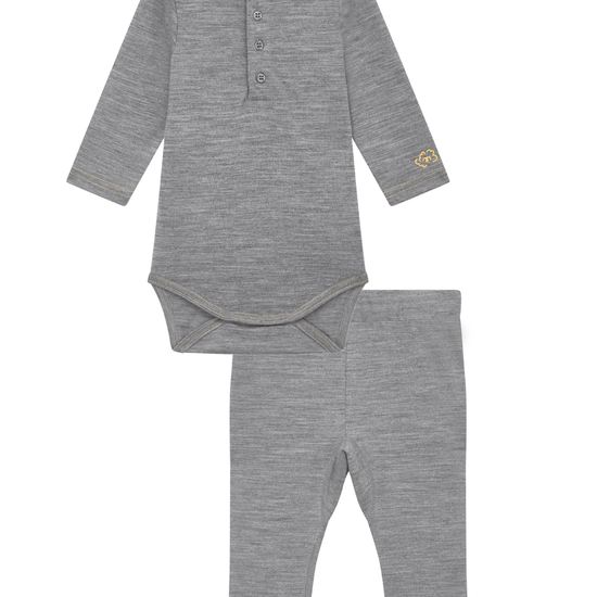Merino Baby Signature Set Grey Marle - Smalls Merino
