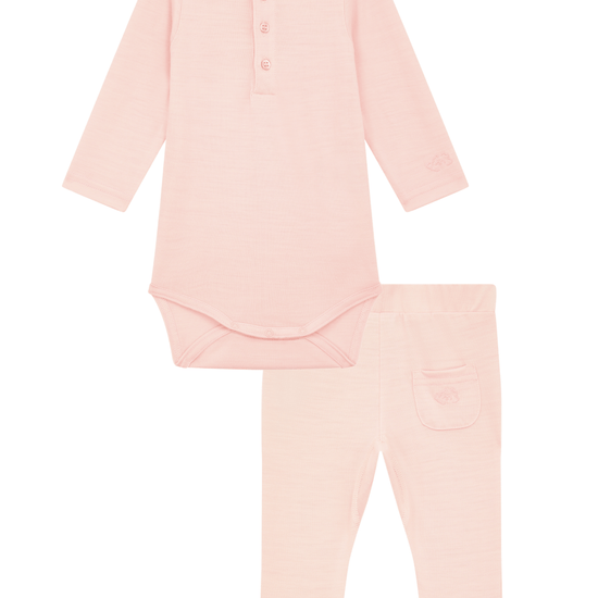 Merino Baby Signature Set Pink Peach Blossom - Smalls Merino