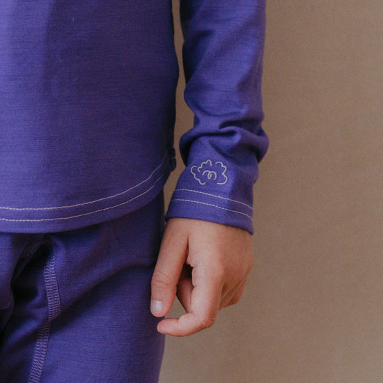 Merino Long Sleeve, Mineral Purple - Smalls MerinoLong Sleeve