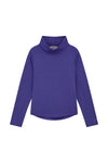 Merino Polo Neck, Mineral Purple - Smalls MerinoTrouser