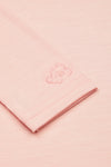 Merino Polo Neck, Pink Peach Blossom - Smalls MerinoPolo Neck