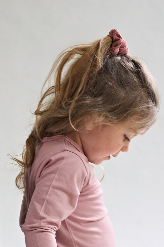 Merino Scrunchie, Peach Blossom - Smalls MerinoScrunshie