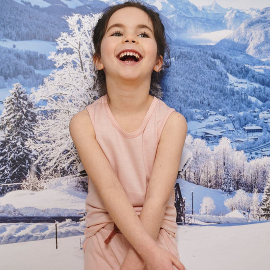 Merino Tank, Sugar Pink - Smalls MerinoVest Top