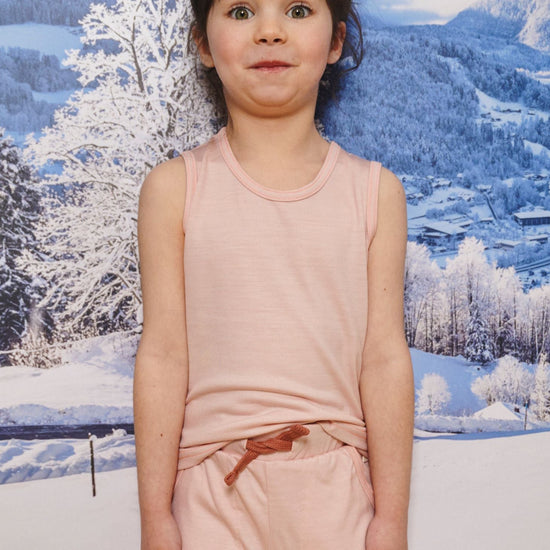 Merino Tank, Sugar Pink - Smalls MerinoVest Top