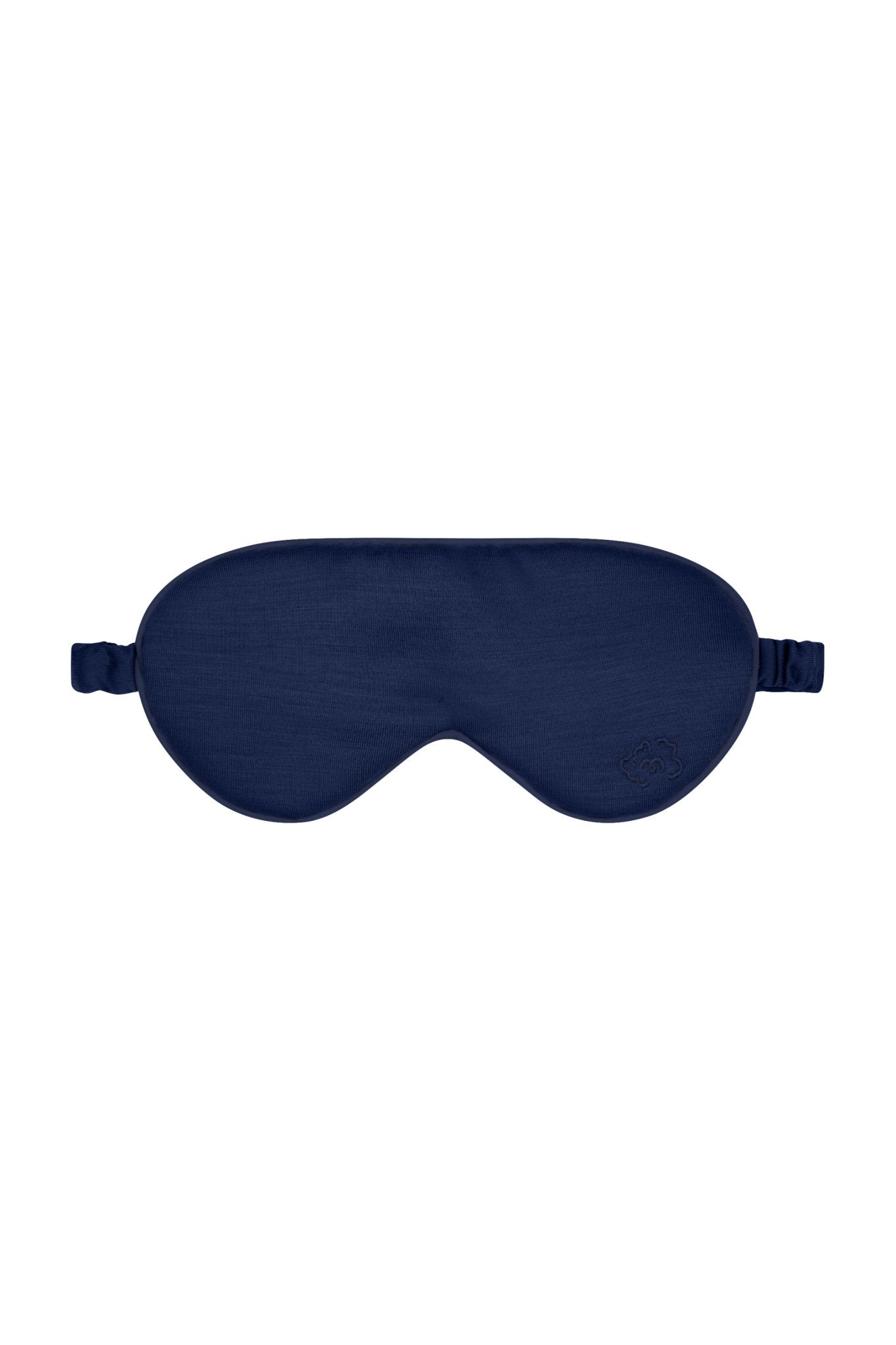 Pure Merino Sleepy Eye Mask French Navy - Smalls MerinoEye Mask