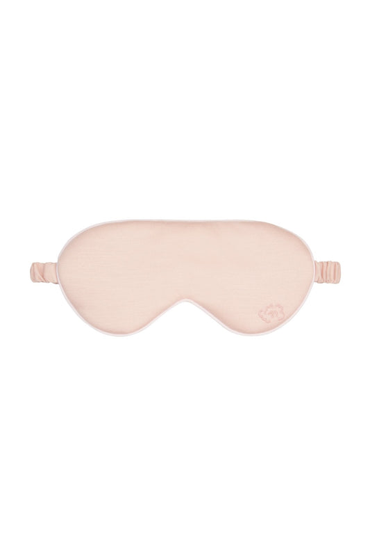 Pure Merino Sleepy Eye Mask Pink - Exclusive to Woolroom - Smalls MerinoEye Mask