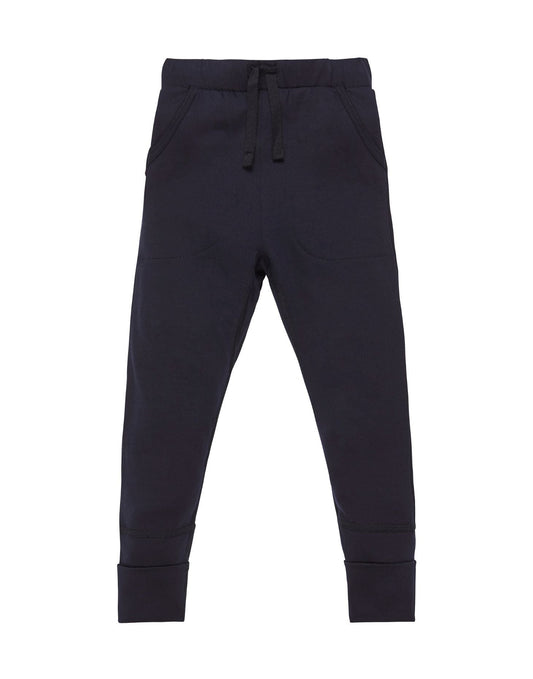 The 24 Hour Trouser Heavyweight 280, Midnight Blue - Smalls MerinoTrouser