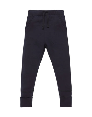 The 24 Hour Trouser Heavyweight 280, Midnight Blue - Smalls MerinoTrouser