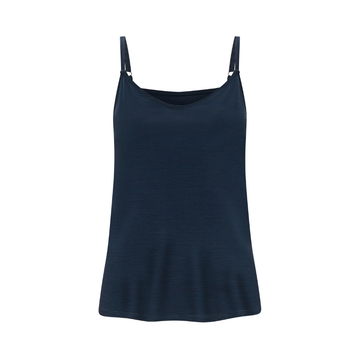 Womens Merino Cami, French Navy