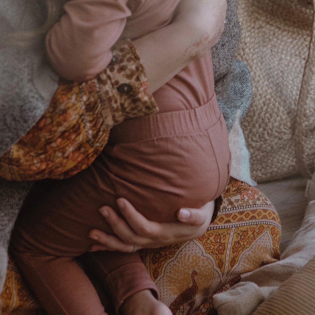 Aroha Baby 24 - 7 Trouser Rose Fudge - Smalls MerinoTrouser