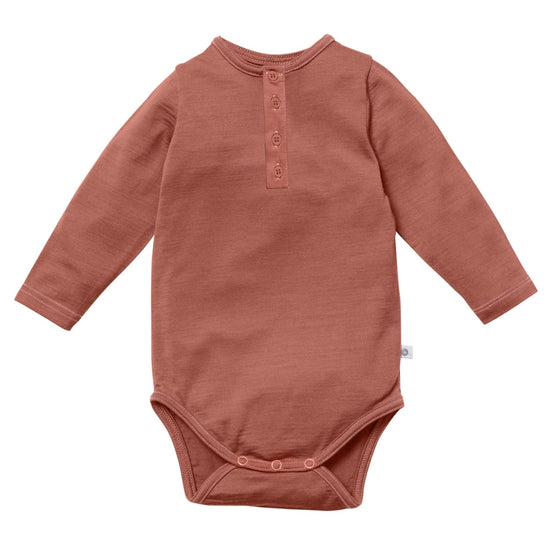 Aroha Base Rose Fudge - Smalls MerinoBodysuit