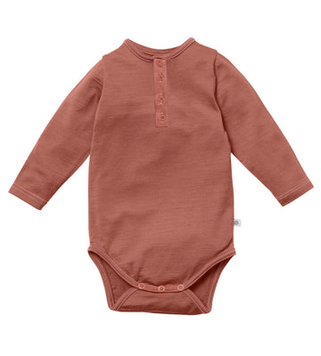 Aroha Base Rose Fudge - Smalls MerinoBodysuit