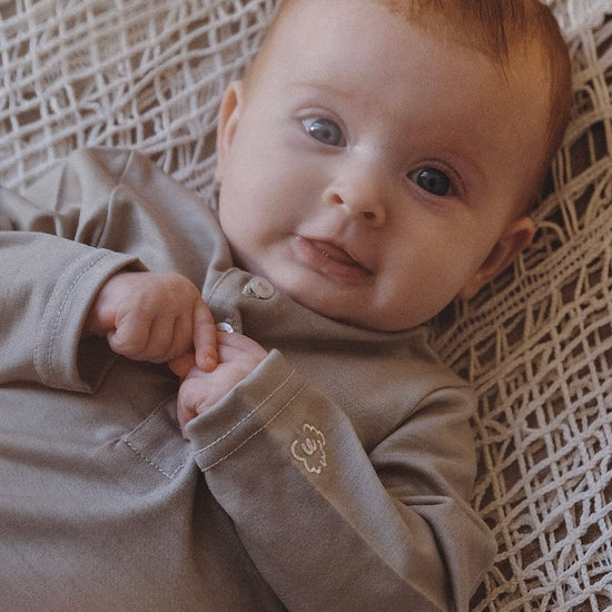 Aroha Base Stone - Smalls MerinoBodysuit