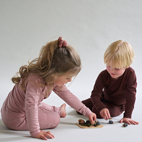 Merino Long Sleeve, Chocolate Brown - Smalls MerinoLong Sleeve Top