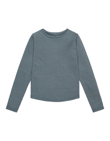 Merino Long Sleeve, Denim Blue - Smalls MerinoLong Sleeve