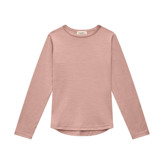 Merino Long Sleeve, Dusky Rose - Smalls MerinoLong Sleeve Top