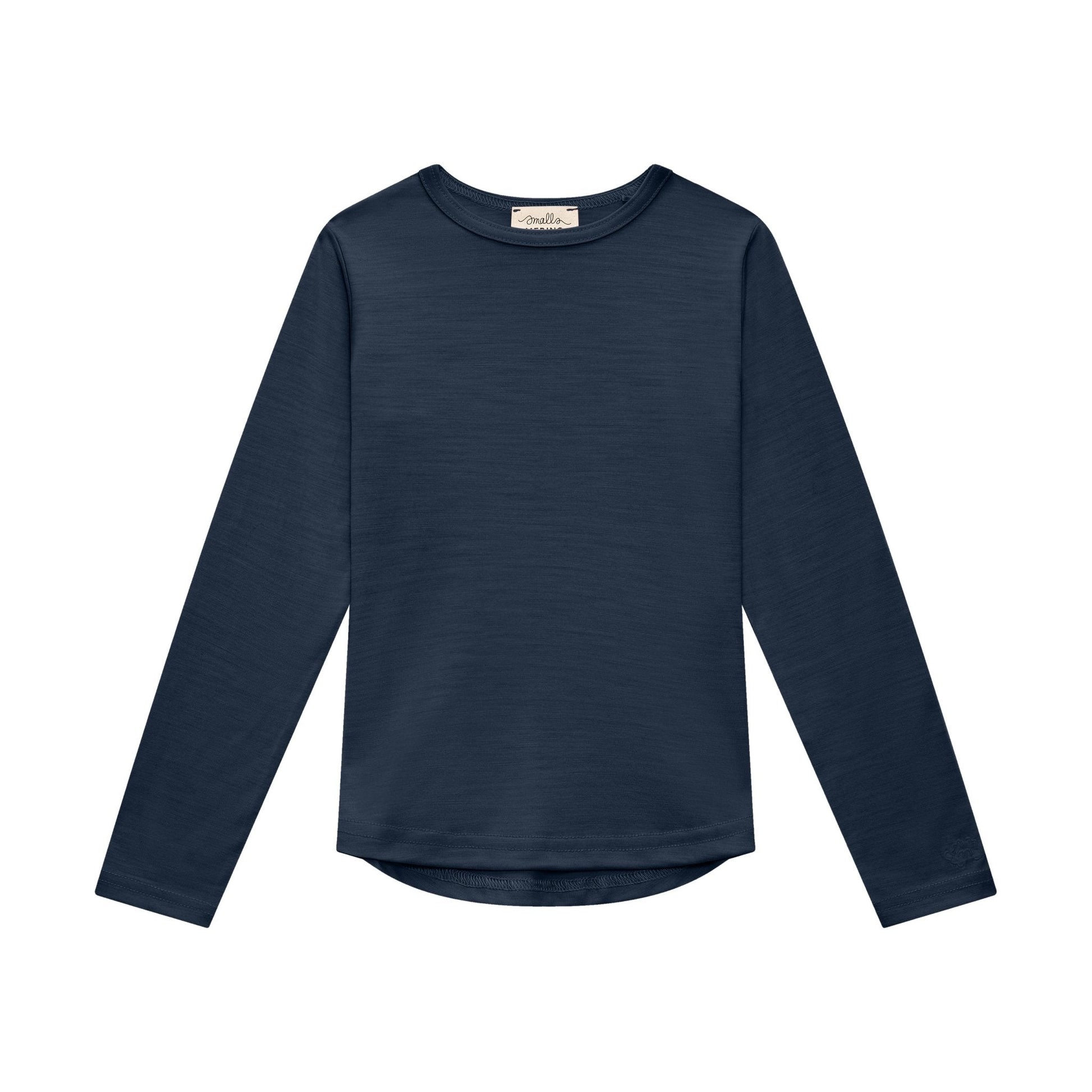 Merino Long Sleeve, French Navy - Smalls MerinoLong Sleeve Top