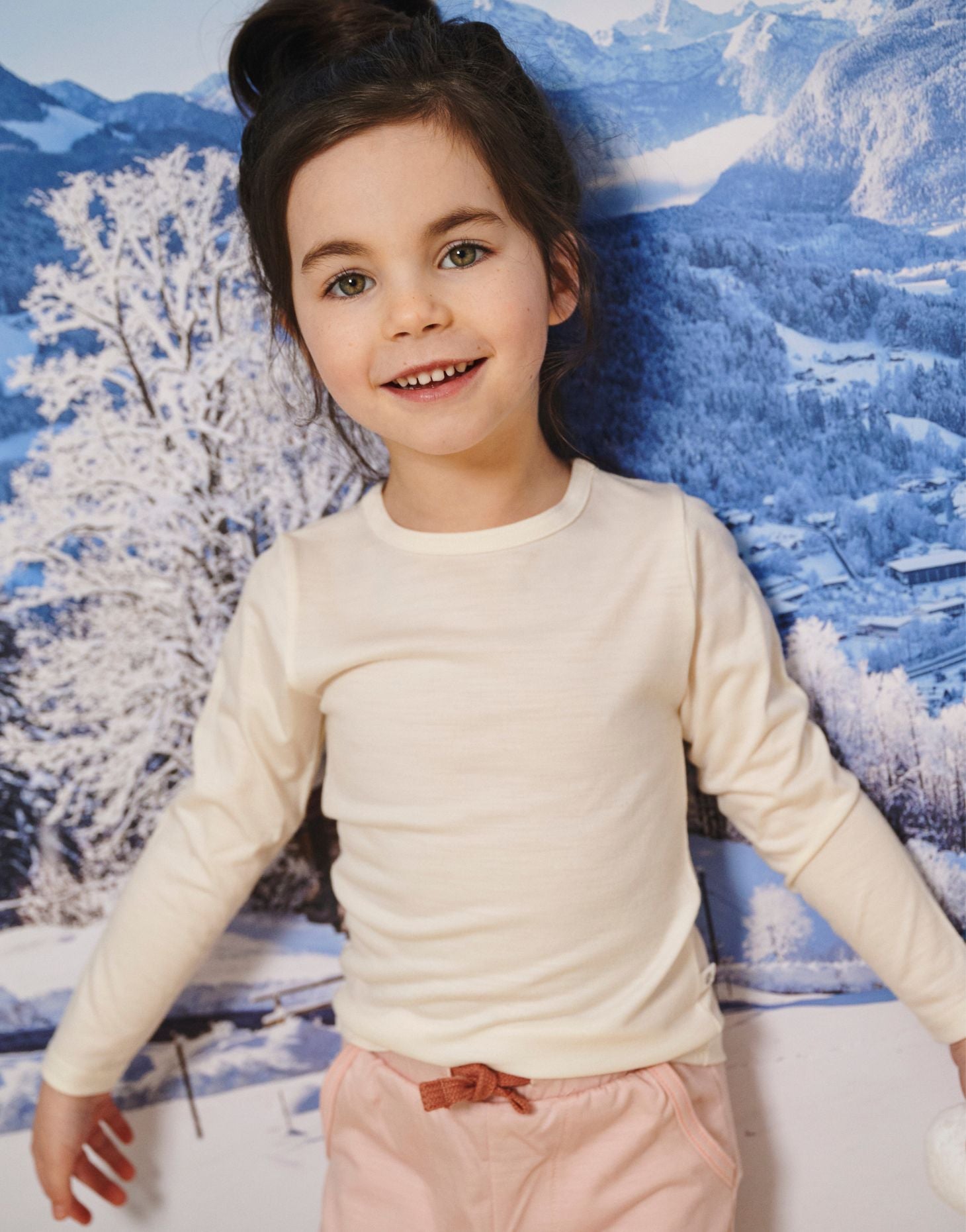 Merino Long Sleeve, Ivory - Smalls MerinoLong Sleeve