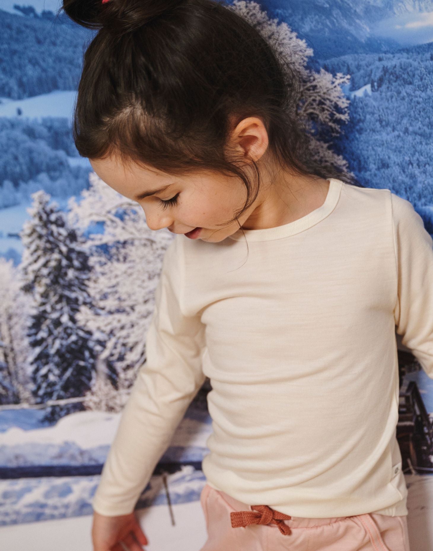 Merino Long Sleeve, Ivory - Smalls MerinoLong Sleeve