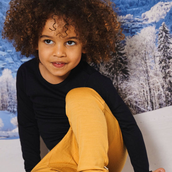 Merino Long Sleeve, Midnight - Smalls MerinoLong Sleeve Top