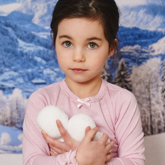 Merino Long Sleeve, Rachel Riley for Smalls, Sugar Pink - Smalls MerinoLong Sleeve