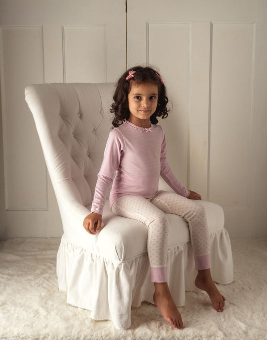 Merino Long Sleeve, Rachel Riley for Smalls, Sugar Pink - Smalls MerinoLong Sleeve