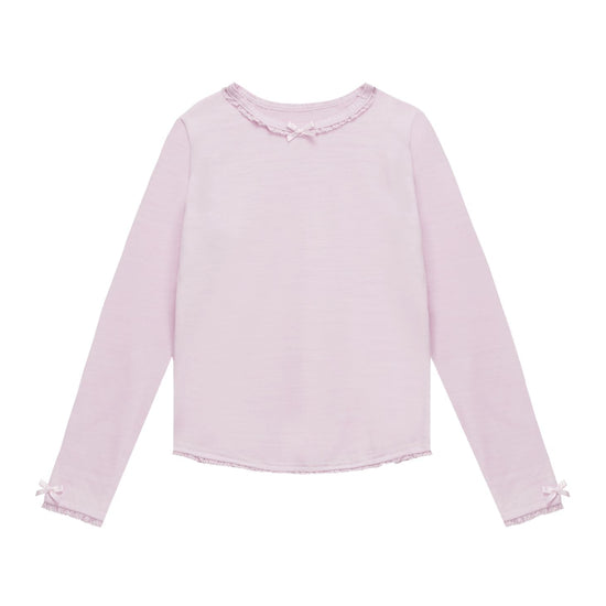 Merino Long Sleeve, Rachel Riley for Smalls, Sugar Pink - Smalls MerinoLong Sleeve