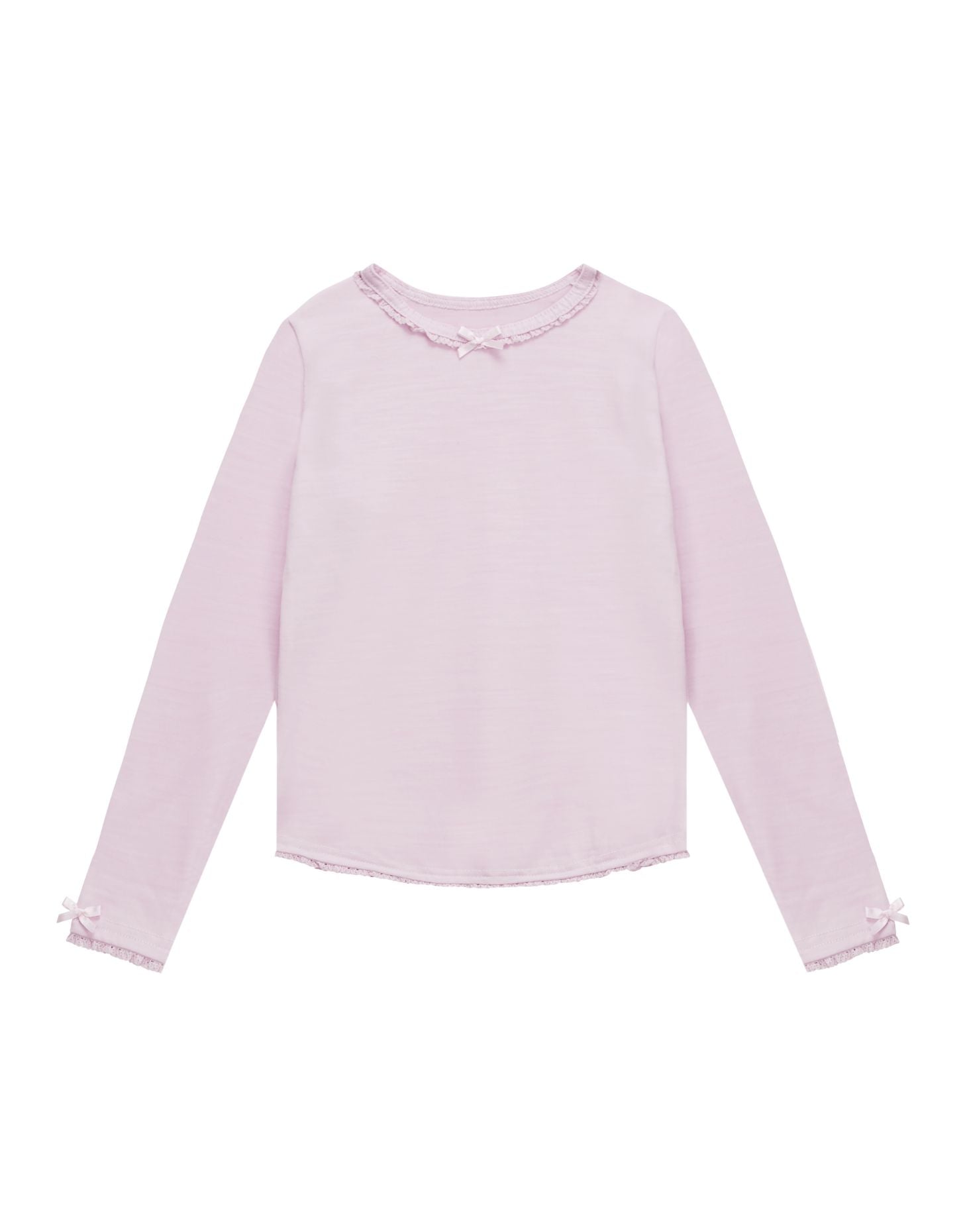 Merino Long Sleeve, Rachel Riley for Smalls, Sugar Pink - Smalls MerinoLong Sleeve