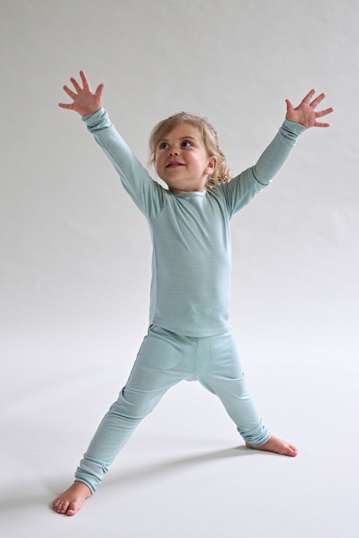 Merino Long Sleeve, Sage Green - Smalls MerinoLong Sleeve Top