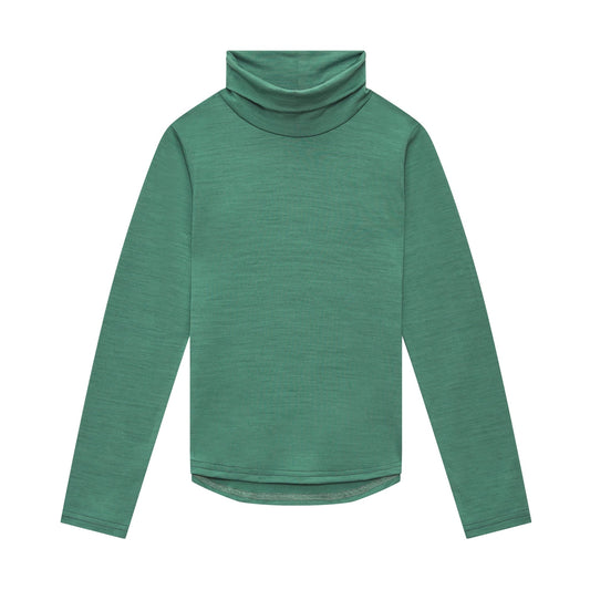 Merino Polo Neck, Emerald Green - SmallsPolo Neck