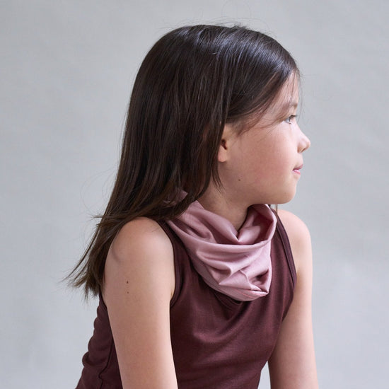 Merino Snood, Dusky Rose - Smalls MerinoSnood