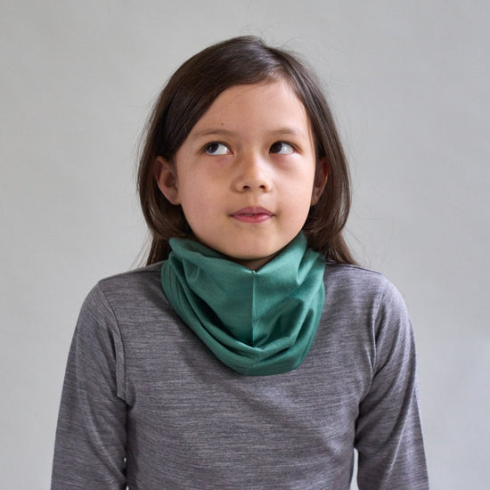 Merino Snood, Emerald Green - Smalls MerinoSnood