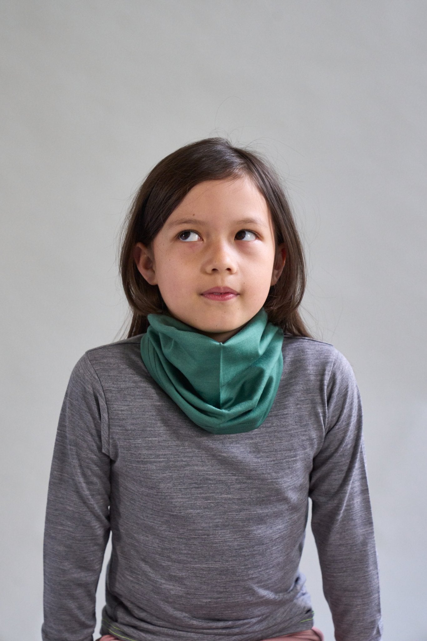 Merino Snood, Emerald Green - Smalls MerinoSnood