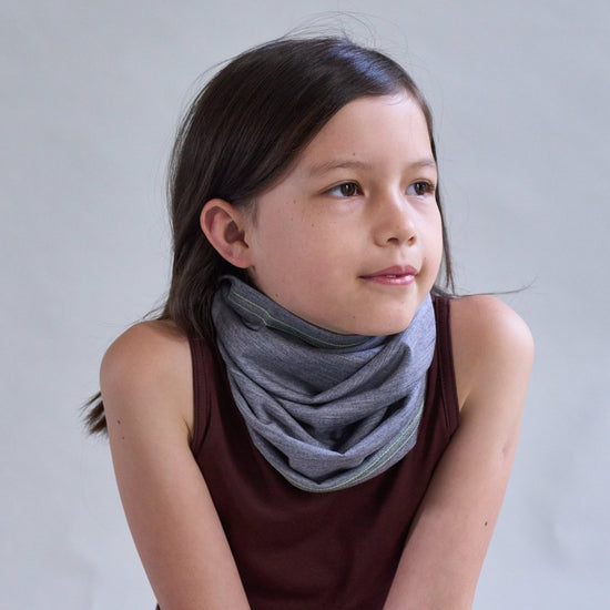 Merino Snood, Grey Marle - SmallsSnood