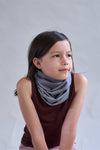 Merino Snood, Grey Marle - SmallsSnood