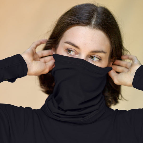 Merino Snood, Midnight - Smalls MerinoSnood