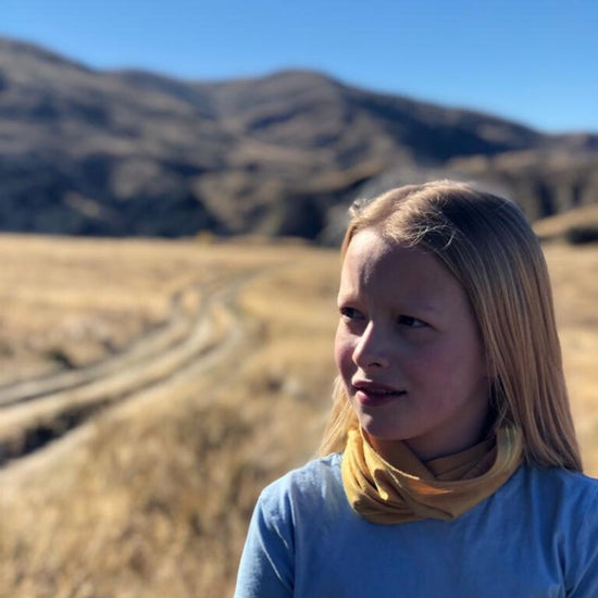 Merino Snood, Mustard - Smalls MerinoSnood