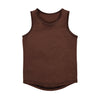 Merino Tank, Chocolate Brown - Smalls MerinoVest Top