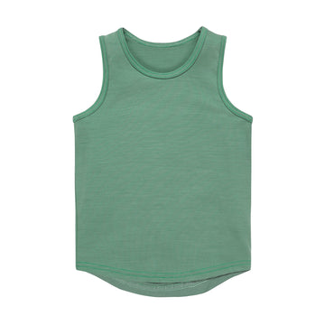 Merino Tank, Emerald Green - SmallsVest Top