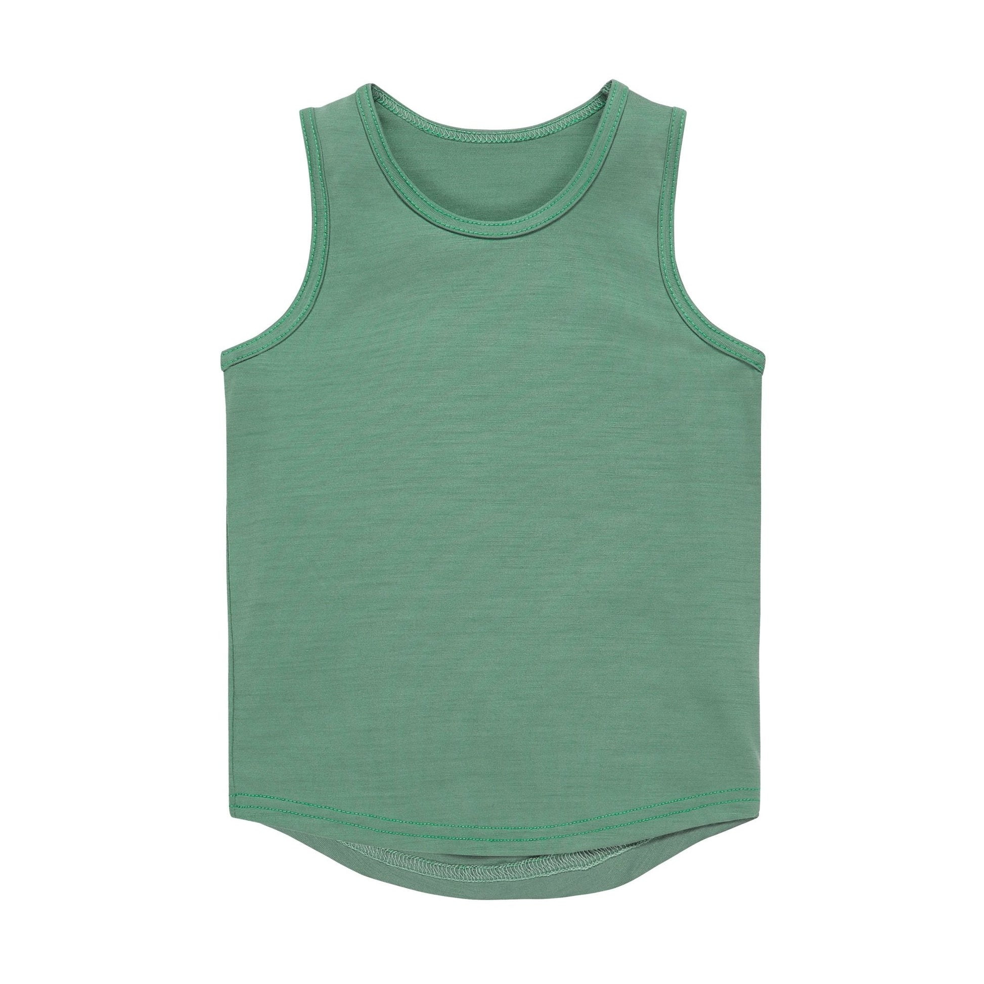 Merino Tank, Emerald Green - Smalls MerinoVest Top